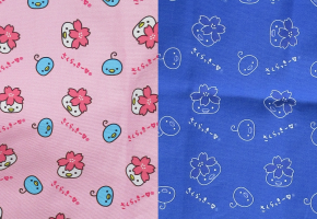 さくらっきーオリジナル生地(オックスフォード)